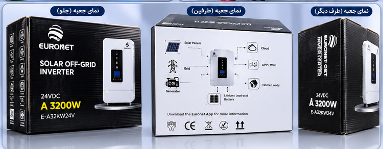 اینورتر خورشیدی EURONET A 3200W
